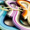 JUYA Multi-Color Quilling Strips Set 720 Strips 36 Colors 54cm Length/Strip Paper Width 3mm