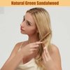 Hair Comb Moreinday Wooden Comb Anti-static Wood Comb Green Sandalwood Comb Wide Tooth Comb for Women Men