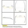 CGID Unisex Lightweight Rimless Frameless Rectangle Reading Glasses Mens Womens Spring Hinge Fashion Readers Reading Glasses +1.00