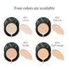 SuperThinker Mushroom Head Air Cushion CC Cream, BB Cream Face Makeup Foundation for Mature Skin Moisturizing Concealer Brighten Long-Lasting, Even Skin Tone for All Skin Types