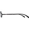The Potter Unisex Reader, Metal Round Vintage Spring Hinge Reading Glasses for Men and Women + 3.00 (2 Black)