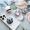 Ksadiye Phone Grip with Expanding Kickstand,Cell Phone Collapsible Stand Color Stone Design for Smartphones