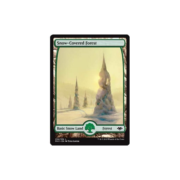 Magic: The Gathering - Snow-Covered Forest - Foil - Modern Horizons