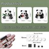 QMEAKMONY Mini Building Blocks Panda Sets Cute Micro Mini Panda Building Bricks for Adults Micro Nano Bricks Perfect Party Favors for Teenagers(720 PCS)