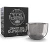 Viking Revolution Stainless Steel Shaving Soap Bowl- Shaving Mug for Shave Cream & Soap- Double Layer, Unbreakable Shaving Cup for Wet Shave