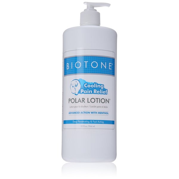 Biotone Polar Lotion 32 Ounce Bottle With Pump