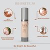 Lira Clinical BB - SPF 30 Tinted BB Cream with PSC & Vitamins - Full coverage - 0.7 fl oz. (BB Brite 30)