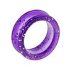 Cafurty 10 PCS Barber Hair Shears Scissors Finger Rings suit for Hairdressing Barber Scissors (Purple)