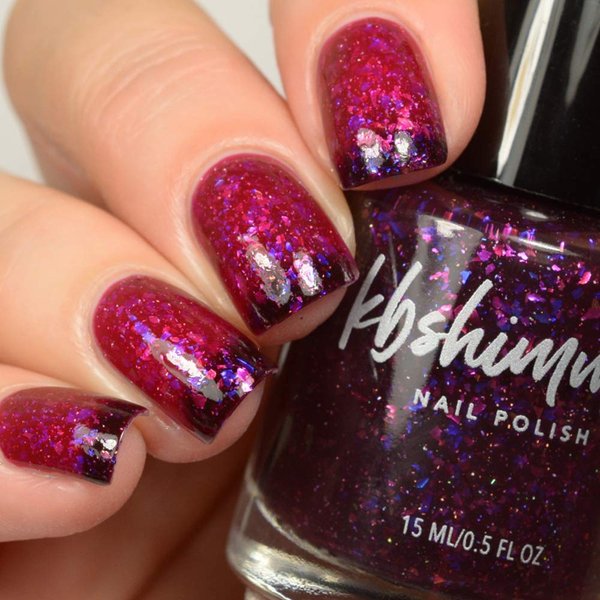 KBShimmer Bearly Awake Thermal Nail Polish 0.5 oz Full Sized Bottle