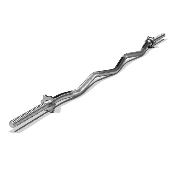 XPRT Fitness Curl Bar (47'' Standard EZ Curl Bar)