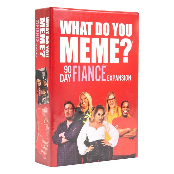 WHAT DO YOU MEME? 90 Day Fiancé Expansion Pack – Designed to be Added to Core Party Game