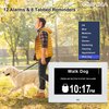 Dementia Clock Digital Calendar – 7 Inch Display, Day and Date for Elderly with Alarms, Auto Dimmer, Remote Control, Multi-Language Support – Memory Loss Digital Clock with Time, Month & Day Display