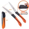Folding Saw, 8 Inch Rugged Blade Hand Saw, Best for Camping, Gardening, Hunting | Cutting Wood, PVC, Bone, Pruning Saw with Ergonomic Non-Slip Handle Design