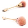 SILPECWEE 2 Pcs Nail Brushes Remove Dust Powder For Acrylic Nails Makeup Brushes Manicure Brush Clean Up Tools Nail Art Brush Set