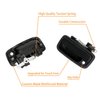 Gledewen Exterior Door Handle Front Left & Right Pair with Key Hole | Replacement for 1995-2004 Toyota Tacoma | Replaces# 69220-35020, 69210-35020