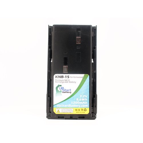 KNB-15, KNB-14 Battery for Kenwood TK-270, TK-3101, TK-372G, TK-272G, TK-272 Two-Way Radio (1200mAh, 7.2V, NI-CD)