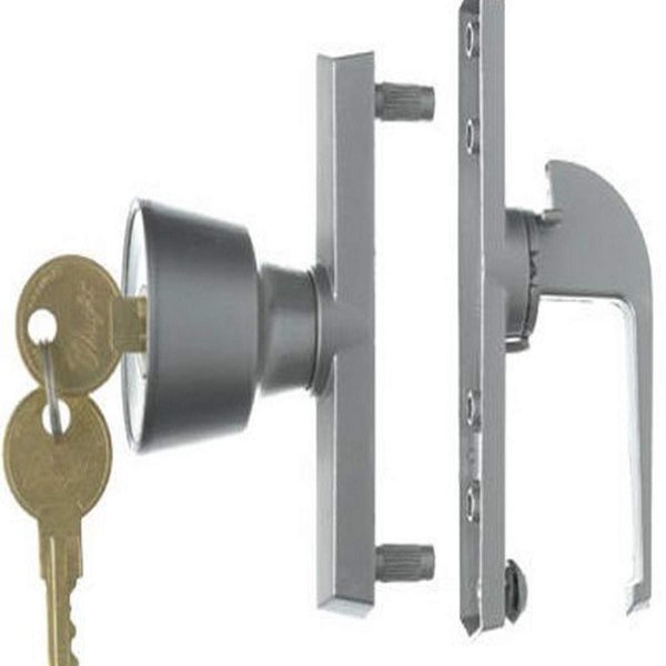 Wright Products VK670 Keyed Universal Knob Latch, Aluminum
