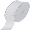 Creative Ideas Solid Grosgrain Ribbon, 1-1/2-Inch by 50-Yard, White