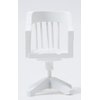 Classics by Handley Dollhouse Miniature White Swivel Desk Chair