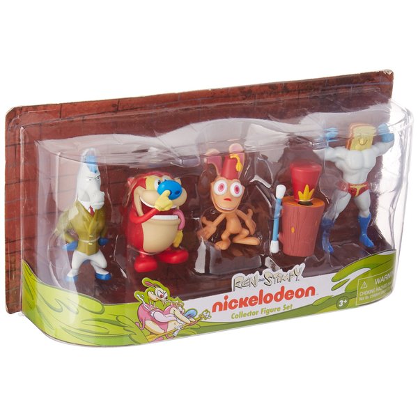 Nick 90's Just Play Ren & Stimpy Toy Figures