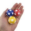 Miokun 12 Pieces 36mm Foosball Balls Table Football Soccer Replacement Balls with Storage Bag (12, Multicolour Pentagon, 36mm)