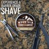 Shaving Cream for Men with Sandalwood Essential Oil - Thick Lather for Traditional and Cartridge Shaving - by Rocky Mountain Barber Company – 5oz Tin