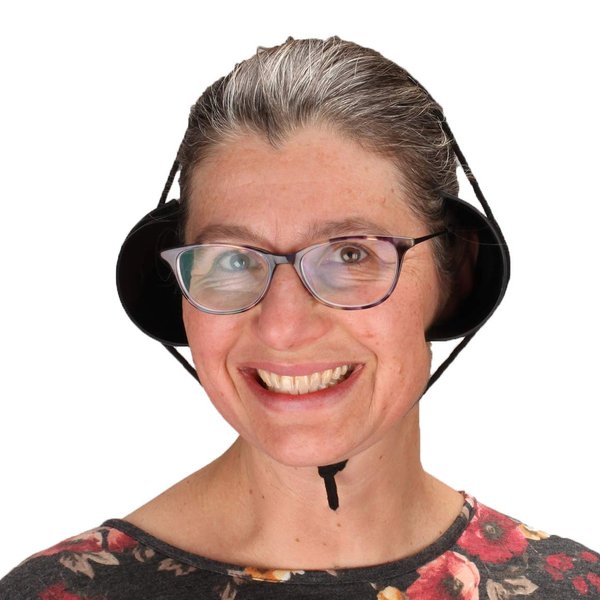 Dixie Hear Cups Non-Electric Hearing Amplifier, Works Like Cupping Your Ears, Helps You to Hear Conversation, TV and Zoom