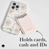 Kate Spade New York Magnetic Wallet/Card Holder - Compatible with MagSafe Wallet - Pale Dogwood