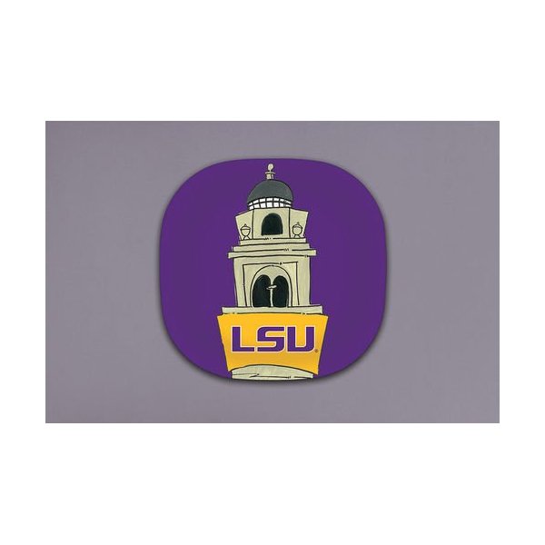Collegiate Melamine Plates (Set of 8) (LSU Tigers)