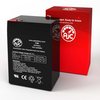 AJC Battery Compatible with Exide E-Exit 6V 5Ah Emergency Light Battery