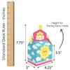 Big Dot of Happiness You Are My Sunshine - Treat Box Party Favors - Baby Shower or Birthday Party Goodie Gable Boxes - Set of 12