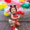 Ayesha Mickey Minnie Ears Hair Clips Mouse Ears for Toddler Girls Sequin Mouse Bows Barrettes Mice Ears Polka Dot Bows Mouse Hair Accessories for Baby Girls Toddler Kids Costume Party 4PCS