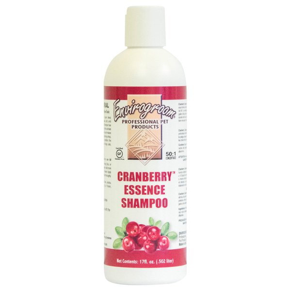 Envirogroom Cranberry Essence Shampoo 17 oz