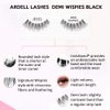 Ardell False Eyelashes Demi Wispies Black, 4 pairs