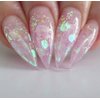 YesLady Nail Art 3D Mermaid Sequins Flakes Iridescent DIY Glitter Sticker Manicure Make Up Decoration 12Pots