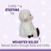 1i4 Group Warm Pals - Sheep - Cozy Lavender Scented Plush Toys - Stuffed Animal - Coolable Bedtime Comfort Plushie