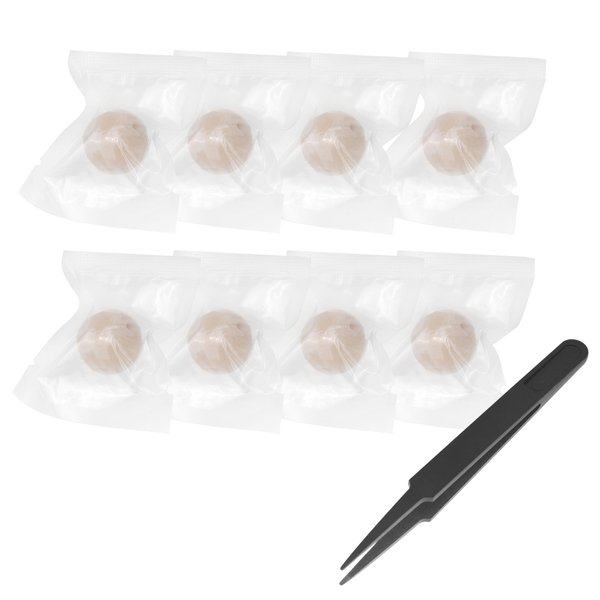 Eco-Fused Sneaker Ball Deodorizer Refills - 8 Pack Air Freshener Ball Replacement - Great for Homes, Offices,Cars, Sneakers, Mens Shoes, Lockers, Gym Bag - Ocean Fresh - Holder Case Sold Separately