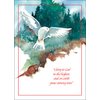 Christmas Wings of Peace - Glory to God Holiday Seasons Christmas Greeting Cards - Boxed Set of 18 Cards and Matching Envelopes