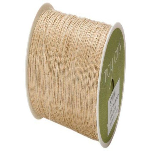 May Arts Ribbon, Natural Burlap String