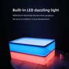 Vatrepeo Light Table for Kids, Sand Painting Light Box for Kids Adjustable Brightness Kids Light Table Sand Art Kits Present for Girls and Boys, Purple