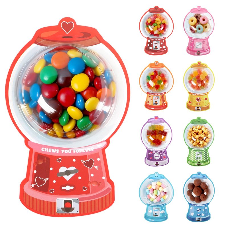 Diltik 36 PCS Valentine's Day Cards for Kids with Treat Holders - Classroom Exchange Greeting Car...