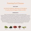 Vicious Curl Foaming Curl Cleanse and Moisture Surge Conditioner Kit – Clarifying Shampoo and Deep Conditioner for Curly Hair – Color-Safe, GMO-Free, with Amino Acids, Proteins & Superfruits (10 oz)