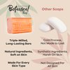 Australian Botanical Soap, Vitamin C with Valencia Orange 6.6 oz. (187 g) Soap Bars | Natural Ingredient Bar Soap | All Skin Types | Women & Men | Shea Butter Enriched - Pack of 4