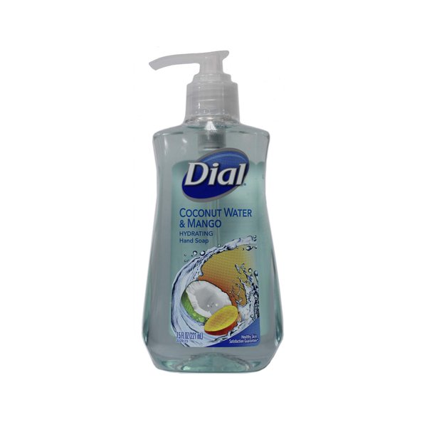 Dial Liquid Hand Soap, Coconut Water & Mango, 7.5 Fluid Ounces - 017000121581 017000121598