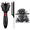Automatic Hair Braider with 800 Mini Rubber Bands, Tail Comb & Electronic Braiding Machine - Roller Styling Tool for Tangling (Black)