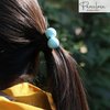 Parcelona France BOULI Ball Stretchable Ponytail Holder Elastic Hair Ties Bands Ponies