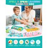 Talking Flash Cards for Toddlers Learning: Alphabet Learning Toys - Matching Spelling Games with 224 Sight Words - Montessori Toys for 3 4 5 6 Years Old Kids