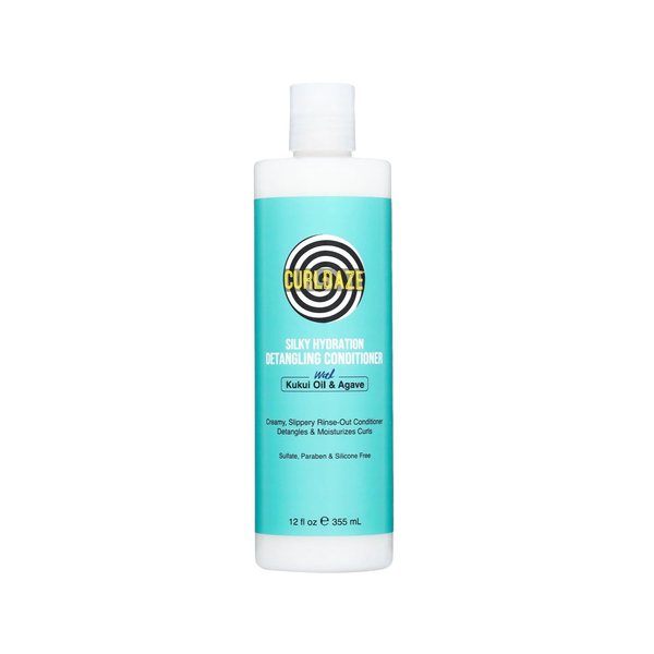 CurlDaze Silky Hydration Detangling Conditioner, Silky Hydration Detangling Curly Hair Products, Moisturizing Hair Conditioner for Curly Hair, Treatment For Curly Hair, Repair Damage and Prevent Frizz