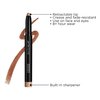 Sigma Beauty Eyeshadow Base Primer - Earthen - Crayon Eyelid Primer for Creaseless Eyeshadow - Warm Coffee Matte Eyeshadow Primer
