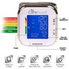 Care Touch Digital Wrist Blood Pressure Monitor for Adults Size 5.5-8.5" for Home Use, Automatic High Blood Pressure Machine with Batteries & Carrying Pouch.